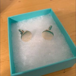 Tiffany cuff links sterling silver